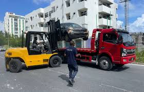 ހުޅުމާލޭގައި ހުރި ވެހިކަލްތައް ފުލުހުން ނެގީ އަމާބުނީތީ ފަރަށްދާހެން