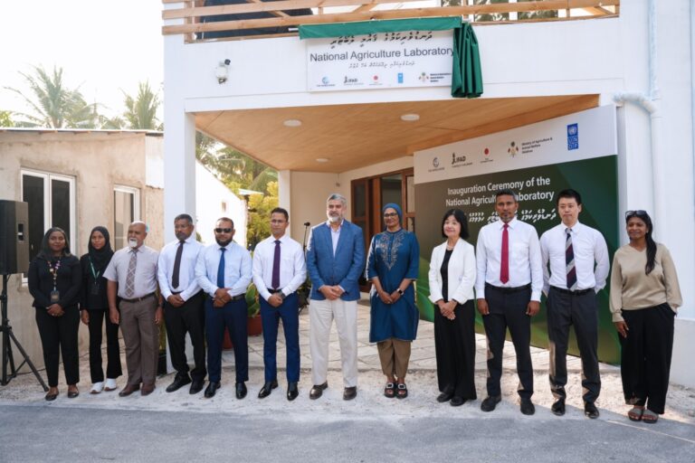 ފުވައްމުލަކުގައި ދަނޑުވެރިކަމުގެ ގައުމީ ލެބޯޓަރީ ހުޅުވައިފި