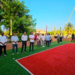 ށ. ފޯކައިދޫ ކައުންސިލްގެ ޚަރަދުގައި ބިނާކުރި ވޮލީބޯޅަ...